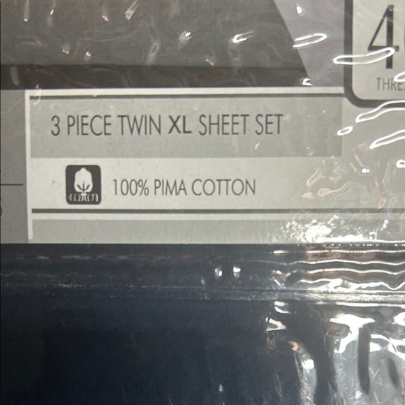 Navy Sheet Set - Picture 4 of 5